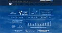 Desktop Screenshot of bluebonnetelectric.coop